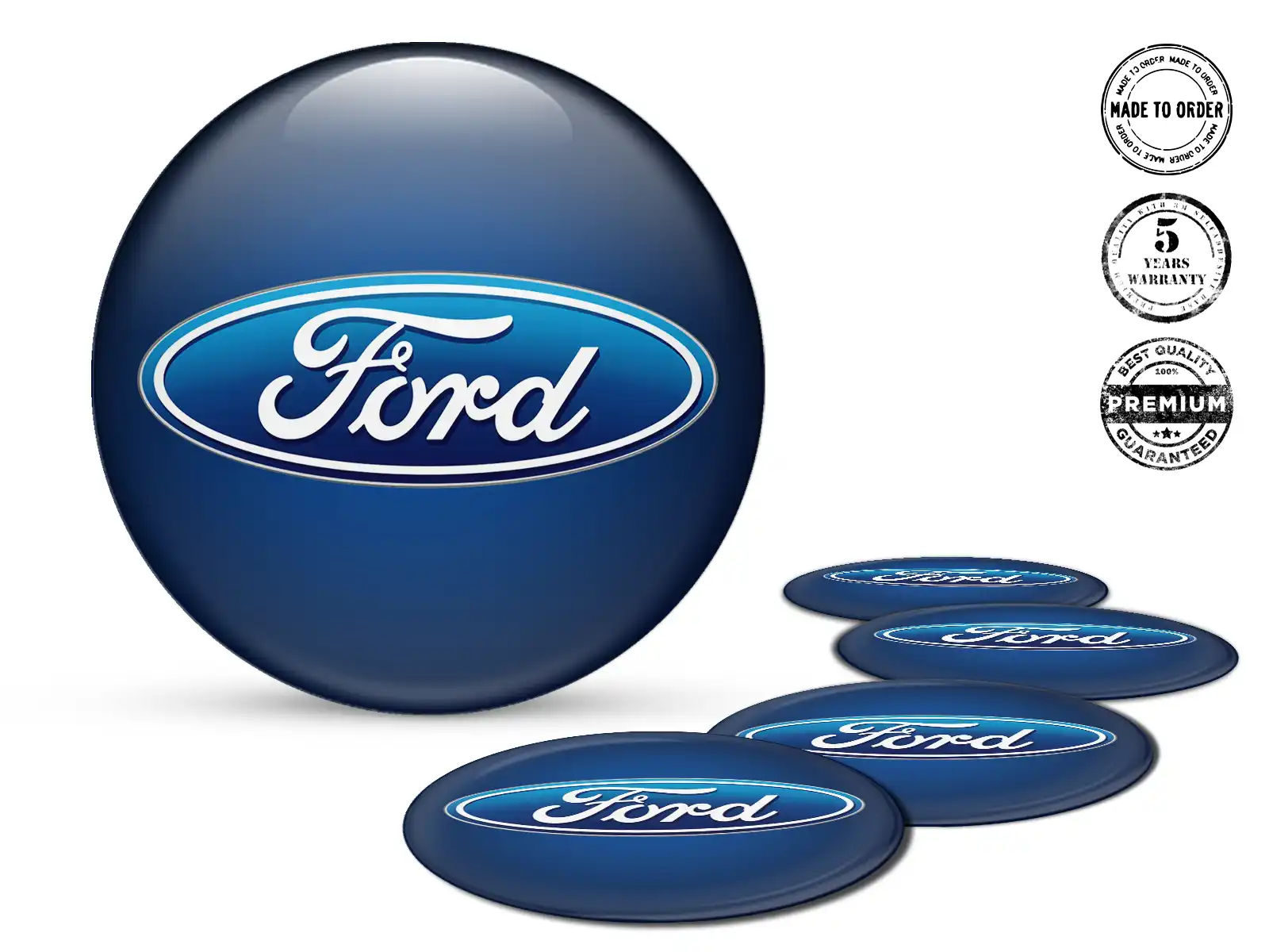 Ford Radplaketten Ausgabe Premium Auto-Labels